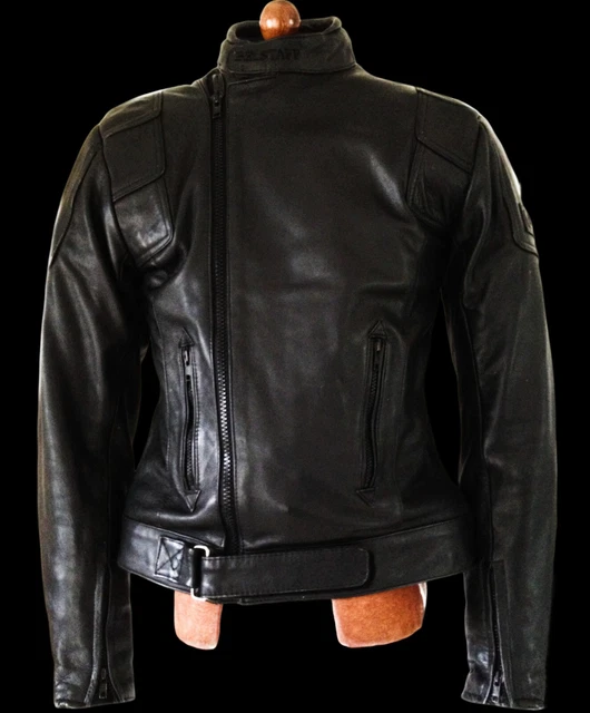BELSTAFF Giacca Bicicletta In Pelle Moto Biker Cafe Racer Brando