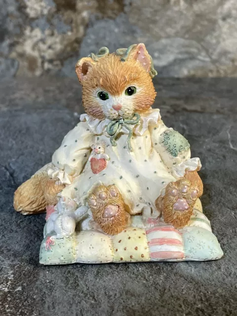 Calico Kittens 1992 You'll Always Be Close To My Heart Figurine Hillman Adorable