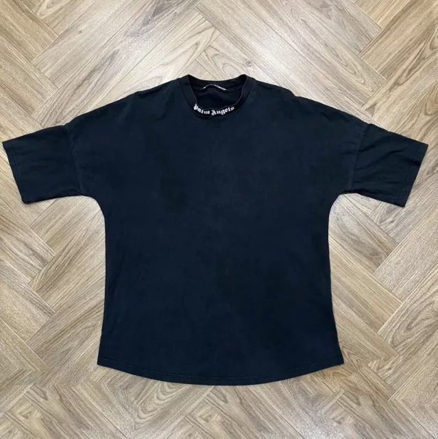 PALM ANGELS T Shirt Size S Oversize Black BNWT £99.00 - PicClick UK