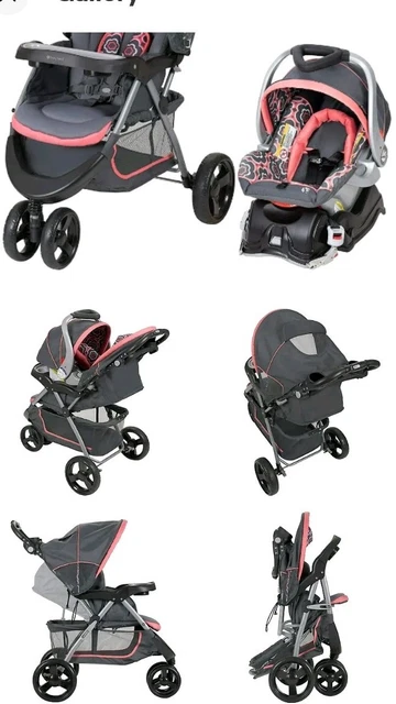 Baby Trend Nexton Travel System Stroller, Coral Floral # TS41227C