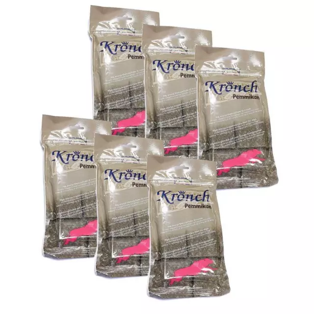 Henne Pet Food Kronch Pemmikan -Leichtverdauliche Energieriegel Hunde 6x400g