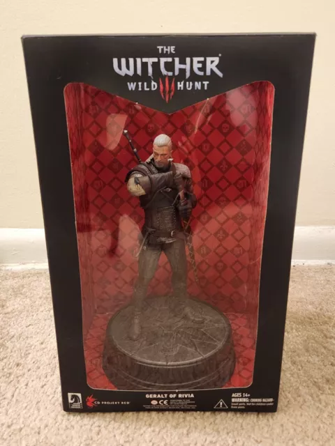 The Witcher 3 Wild Hunt edition Geralt Battling a Griffin Statue figure ps3  iii