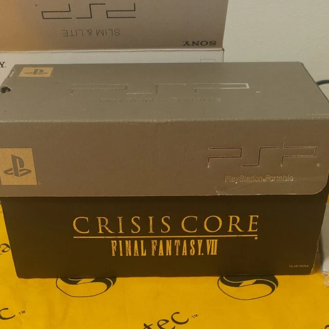 PSP Console Crisis Core Final Fantasy VII 10th Anniversary Edition w/ Box Tested