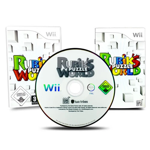 Jeu Rubik's World Puzzle Pour Nintendo Wii - Neuf Sous Blister, Jeu De Réflexion Et Casse-tête