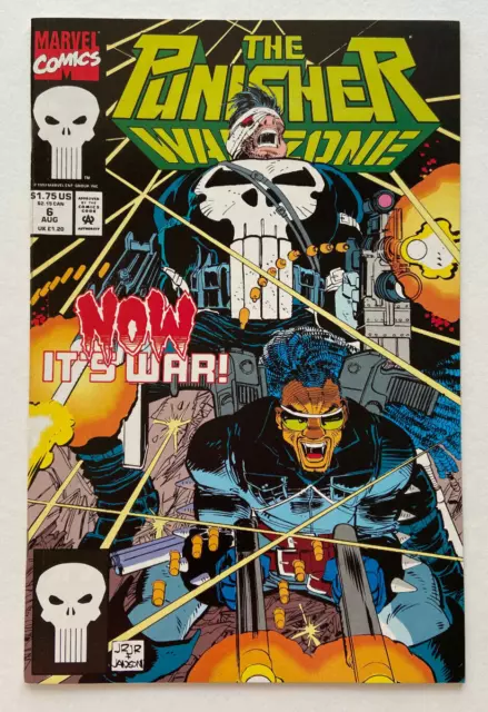 Marvel Comics The Punisher War Zone Vol 1 #6 1992