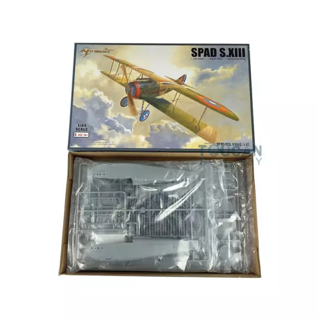 Trumpeter 62401 1/24 Scale SPAD S.XIII Fighter Aircraft Plastic Plane Model