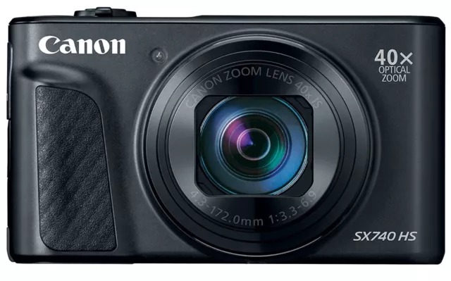 Open Box Canon PowerShot SX740 HS 4K Digital Camera Zoom 40x Optical 80x Digital