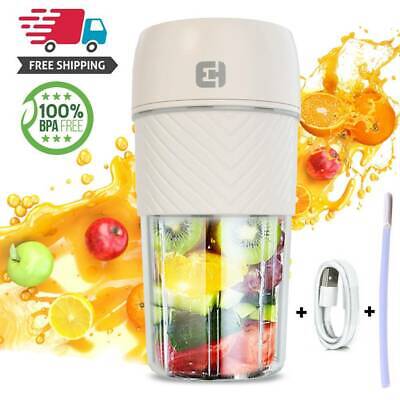 Portable Blender Fruit Vegetable Mini Juicer Cup Smoothie Outdoor Drink Mixer