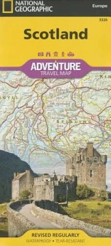 SCOTLAND: TRAVEL MAPS International Adventure Map [Sheet map, folded] £ ...