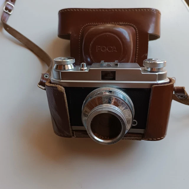 Appareil Photo FOCA Sport Argentique – 35mm, Années 60 – Avec étui, Fonctionne