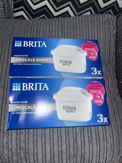 3X BRITA WATER Filter MAXTRA PRO Limescale Expert Cartridges X2 EUR 21,07 -  PicClick IT