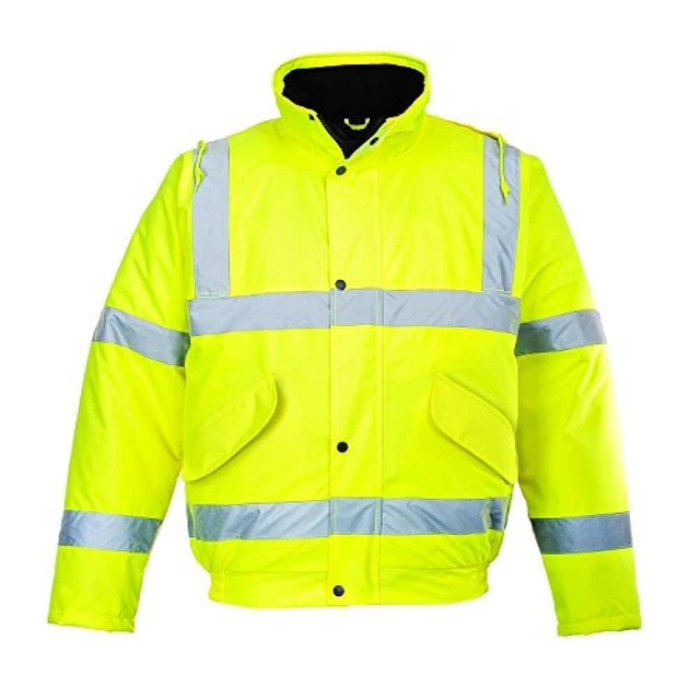 (TG. Small) Portwest S463YERS Bomber Alta Visibilit , Giallo, Small - NUOVO