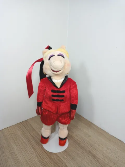Madame Alexander Disney Muppets Miss Piggy 10" Plush Stuffed Doll w/ Red Dress