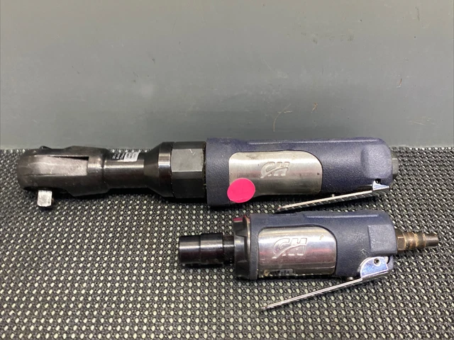 Campbell Hausfeld 3/8" Air Ratchet & Mini Die Grinder Pneumatic Set