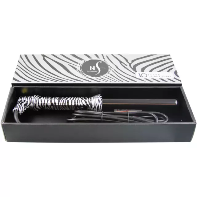 Herstyler Platinum Zebra Curling Iron