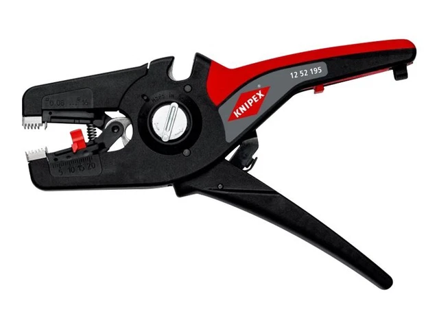 KNIPEX PreciStrip16 Cable stripper 195 mm PreciStrip16 Black Red 12 52 195