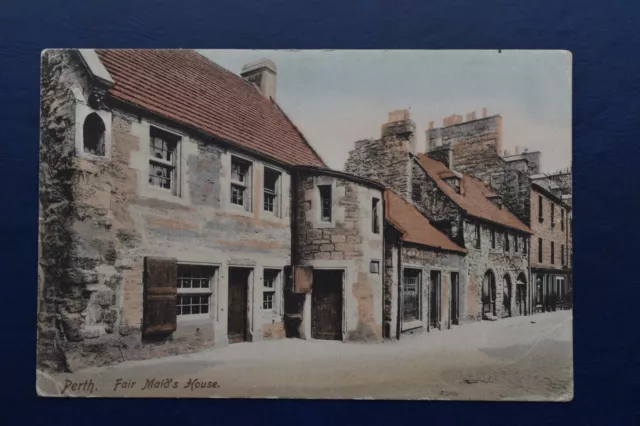 Postcard "Fair Maids House" Perth Scotland Posted 1904 Frith's Series