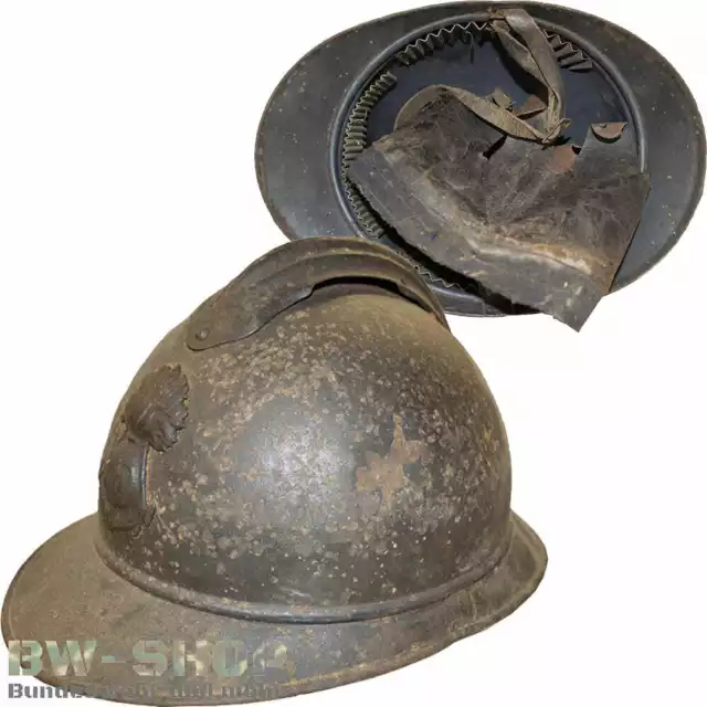 Original Französisches Heer Stahlhelm Adrian Wki Franz. Armee Helm 1. Wk Rarität