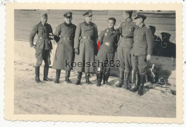 Foto Luftwaffe Pilot Alfonso Garcia Rodriguez Spanien Blaue Division Subzow 1941