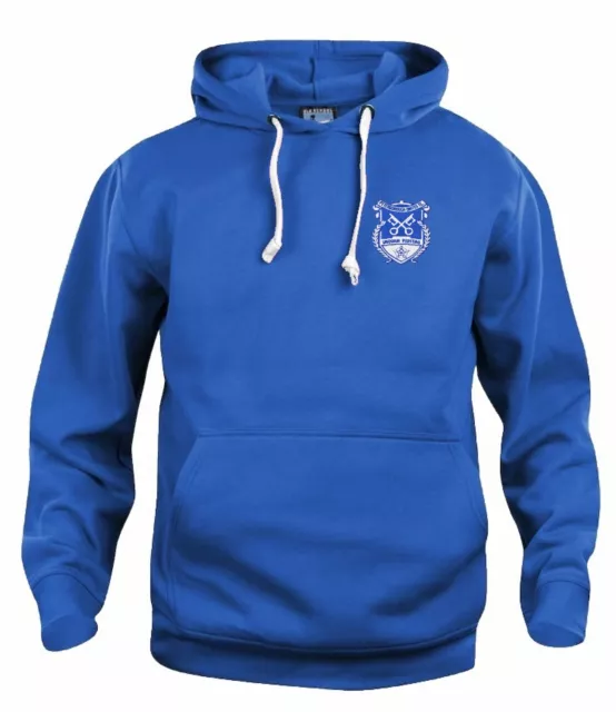Peterborough United 1960s Retro Football Hoodie Embroidered Crest S-3XL