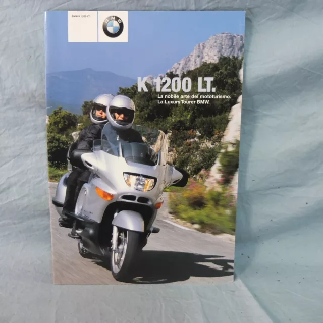 PER moto BMW K1200LT K 1200 LT CATALOGO DEPLIANT BROCHURE PUBBLICITA PROSPEKT