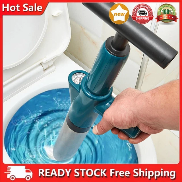Air Power Drain Blaster Tools Universal Clog Remover for Bathroom Shower Bathtub