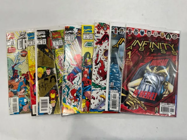 Infinity Abyss, Infinity War, Infinity Crusade 1 to 6, newsstands NM-/NM