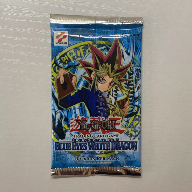 YuGIOh! - Original 1st Edition LOB Legend of Blue Eyes Booster Pack - 2002 N/A