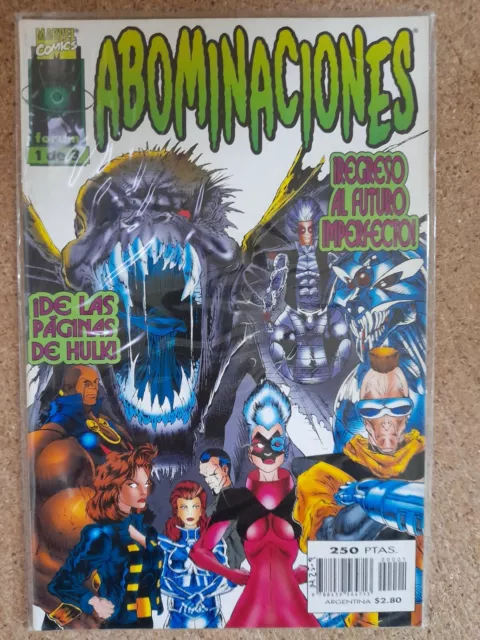 Abominaciones.Coleccion Completa de 3 Comics.Marvel.Forum