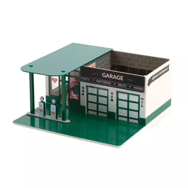 Greenlight 57081 Stazione di servizio ""Conoco"" vintage stazione di servizio garage scala 1:64