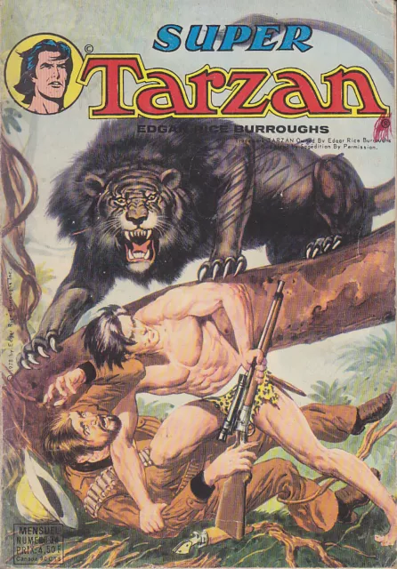 C1 Rice BURROUGHS Super TARZAN 1ere Serie #  34 1978 SAGEDITION  PORT INCLUS