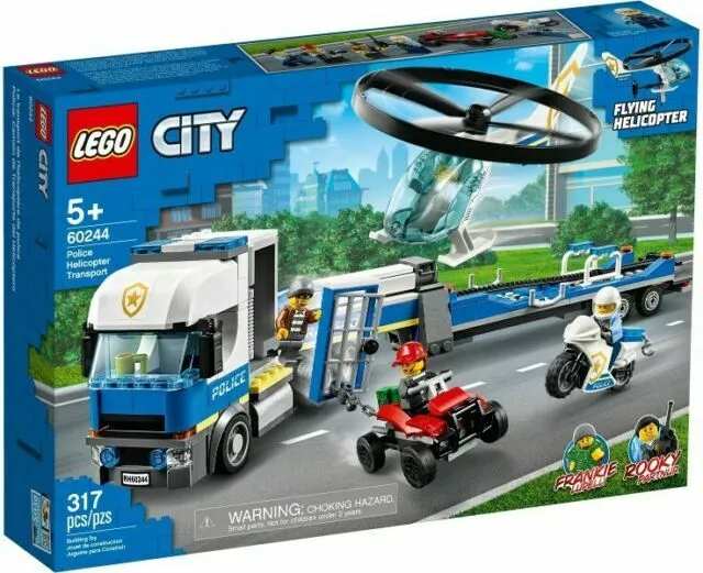 Ref.7213 LE CAMION TRANSPORT DE BATEAU POMPIERS - Lego City