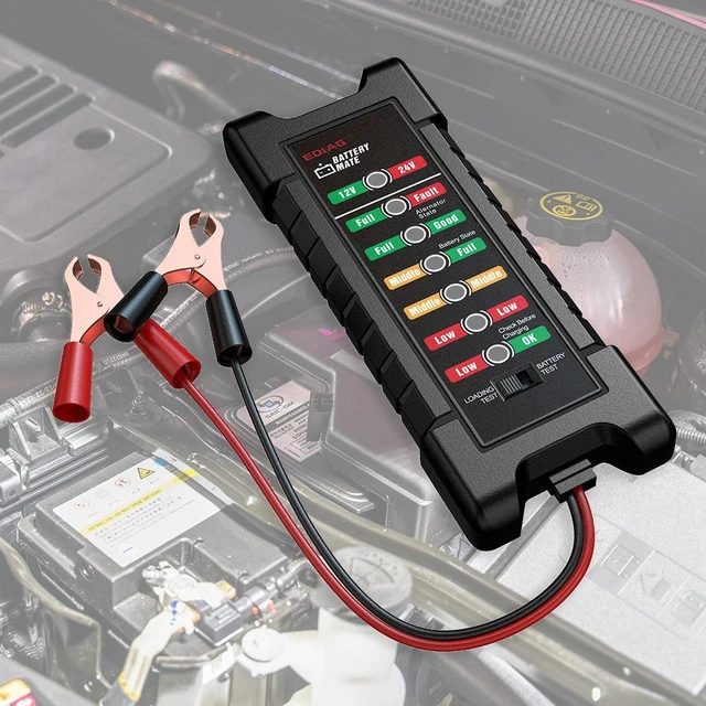 Battery Monitor Voltage Meter Tester Vehicle Battery Monitor Car Battery Tester