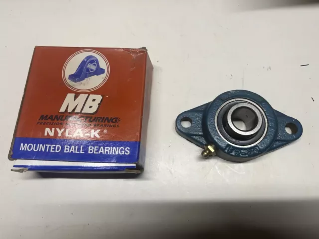 MB FC2 25 3/4 Mounted Ball Bearing Nyla-K