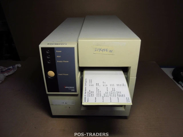 INTERMEC 3400 THERMAL Barcode Label Printer Serial DB25 POS - 219456 ...