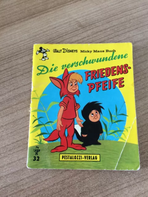 Pevau /PV Büchlein Walt Disneys -Micky Maus Buch  Friedenspfeife - 32