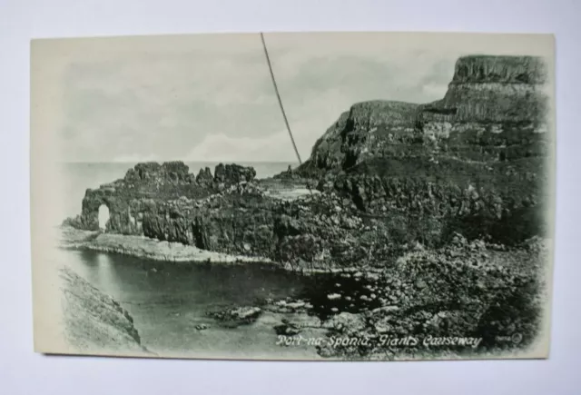 Postcard Port Na Spania Giants Causeway Antrim Northern Ireland Valentines