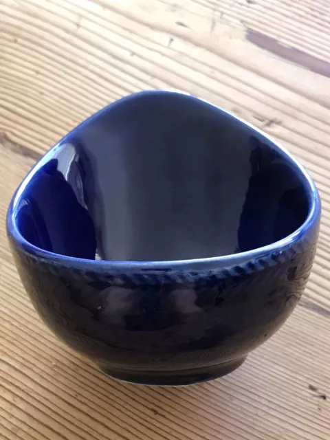 Vintage Rorstrand Blaa Eld / Blue Fire Small Bowl Hertha Bengtson