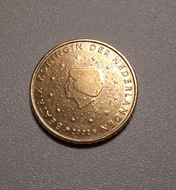 50 CENTESIMI Beatrix Koningin Der Nederland anno 2001 EUR 25,00 PicClick IT