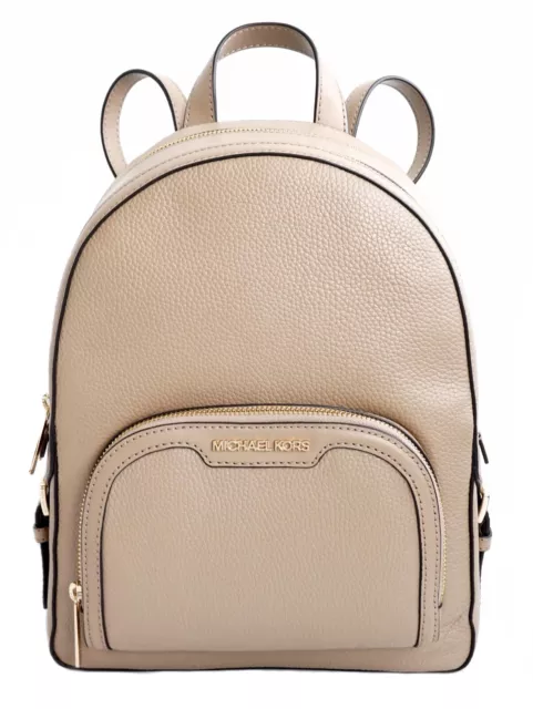 Michael Kors Rucksack Tasche  Jaycee Medium PKT Backpack  Leder Camel neu 2