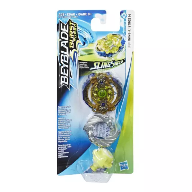 Beyblade Burst Turbo Slingshock Dual Pack Engaard E4 & Stone-X Quetziko Q4  ( 11D