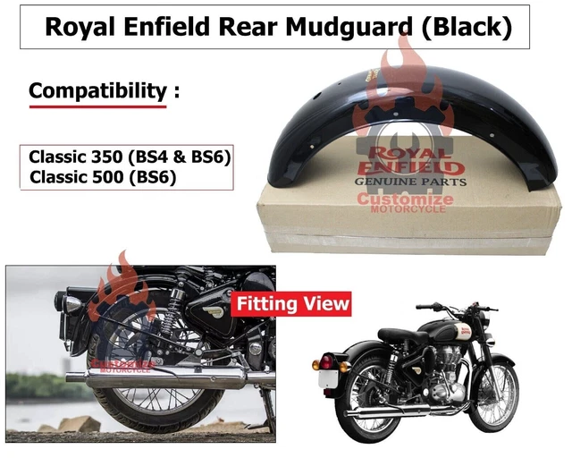 royal enfield classic mudguard