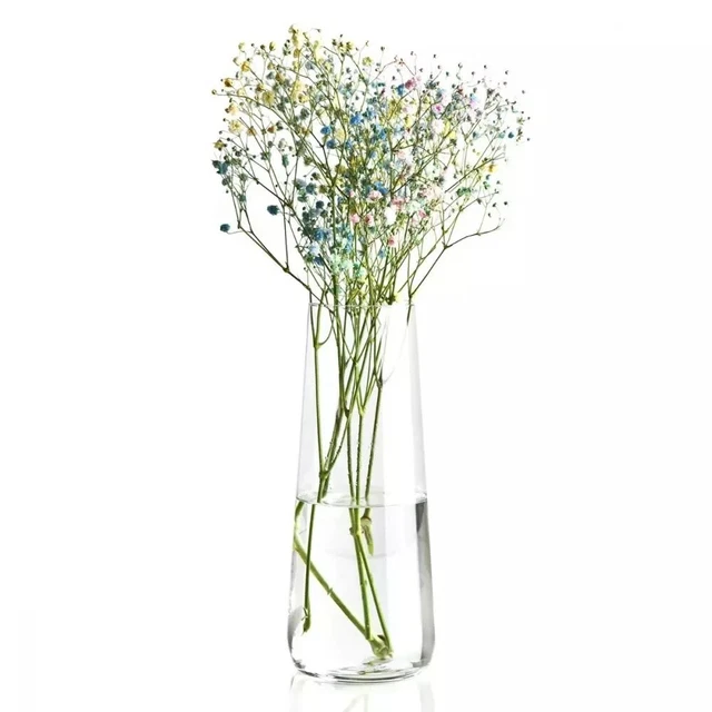Krosno Pure El Jarrón de Flores Decoraciones de vidrio | 24 cm | Lavavajillas