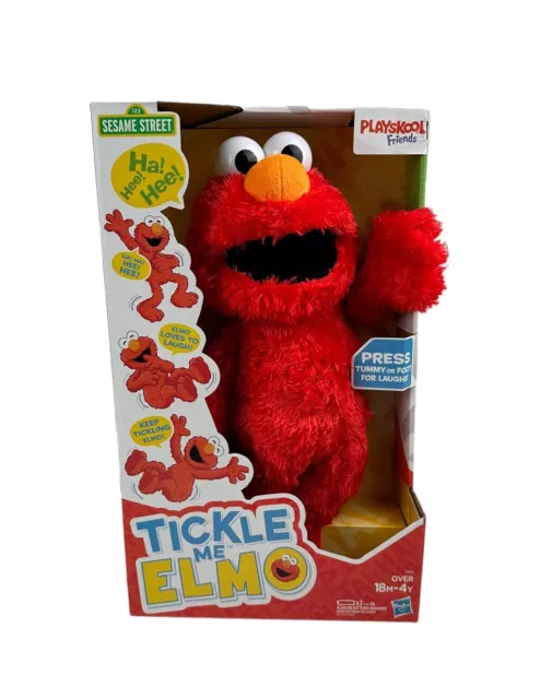 NEW in Box 2016 Tickle Me Elmo Sesame Street Plush Hasbro Playskool Friends Gift