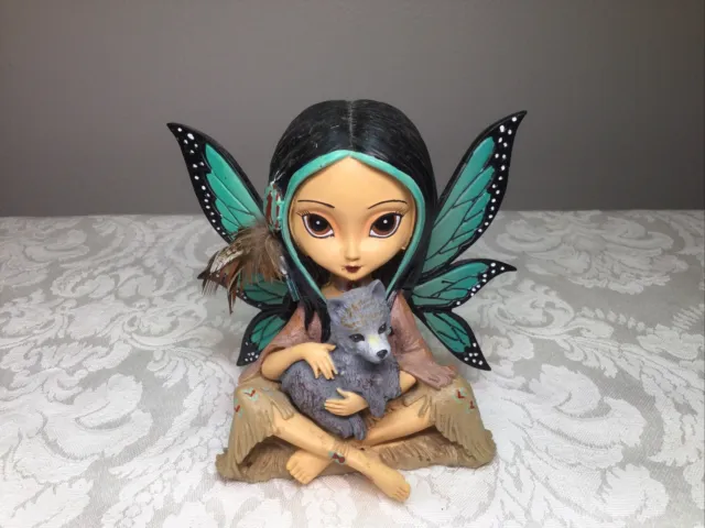 Jasmine Becket-Griffith Spirit Maidens Moonheart Spirit Strength Fairy Figurine
