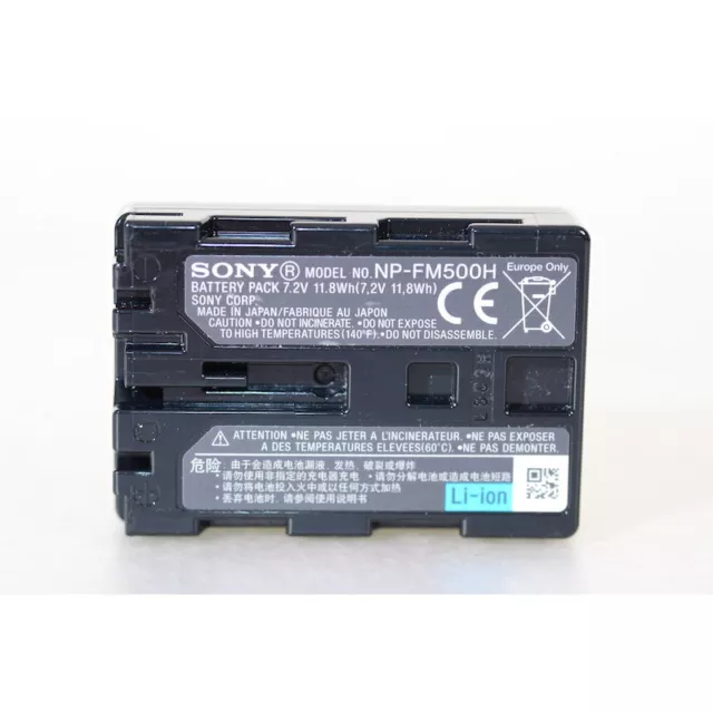 Batería de cámara digital Sony NP-FM500H - Batería de repuesto - Batería para Alpha 700 / 900