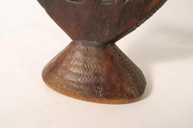 Alte Nackenstütze Sidamo Arsi FP48 Äthiopien Old head rest Wood Appui-tete 3