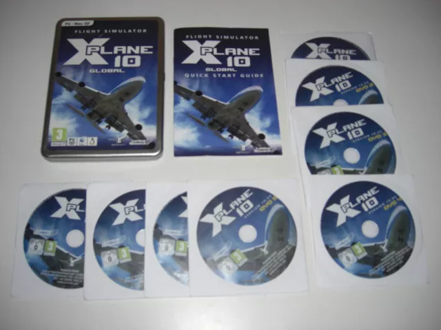 FlightGear Flight Simulator 2022 X Flight Sim Plane & Helicopter Including  600+ Aircraft DVD CD Disc Standard Edition Compatible with Microsoft