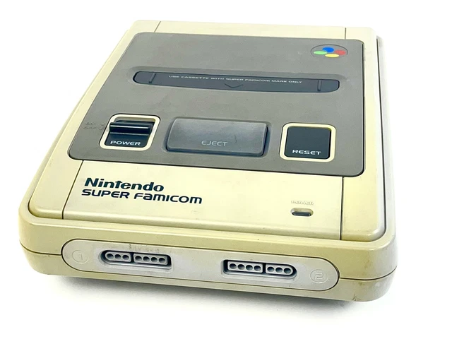 SNES Console only Super Famicom SHVC-001 SFC Nintendo NTSC-J Game Japan