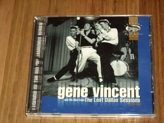 Gene Vincent & His Blue Caps  *Cd ' The Lost Dallas Sessions 1957-58 ' 1998 Exc+